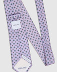 DAISY TWILL PRINT TIE - LILAC