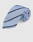 Waffle Jacquard Stripe Tie