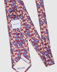 FIORI WATERCOLOUR PRINT TIE - RED