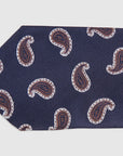 JAIPUR JACQUARD TWILL TIE - NAVY