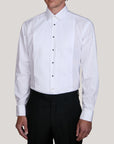 PLEAT FRONT DINNER SHIRT CLASSIC COLLAR CLASSIC FIT