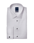 PLEAT FRONT DINNER SHIRT CLASSIC COLLAR SLIM FIT