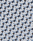 SILK JAQUARD - SILVER