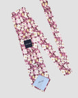 Formal Watercolour Floral Print Tie