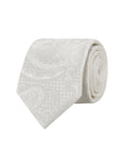 Formal Floral Silk Tie