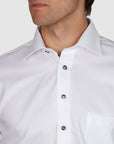 Bottone Cioccolato Luxe Shirt Classic Fit