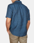 PURE LINEN SHIRT CLASSIC FIT SHORT SLEEVE