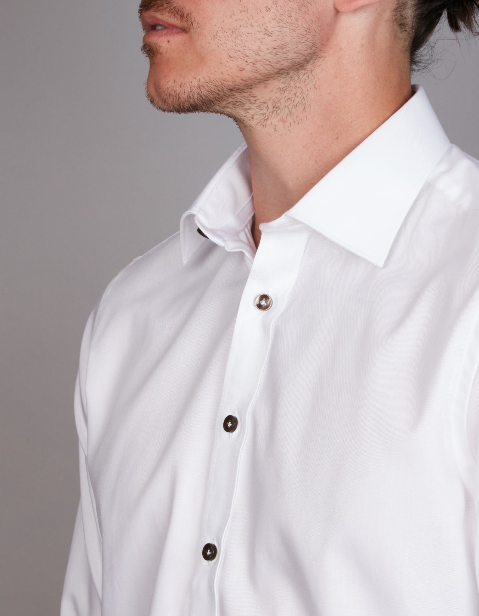 BOTTONE CIOCCOLATO LUXE SHIRT SLIM FIT