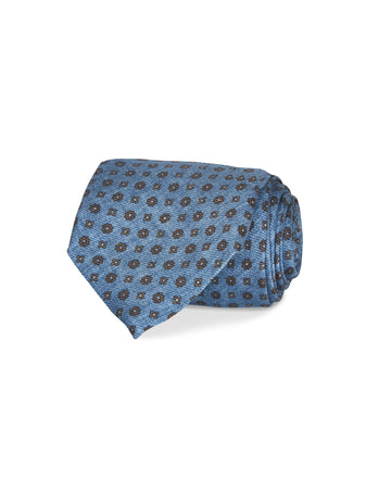 Italian Silk Tie Denim Style