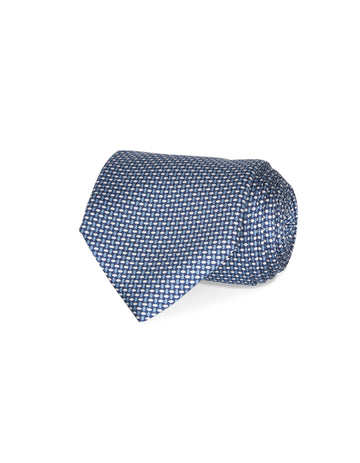 Italian Silk Tie Dotted Digital Print