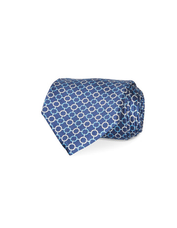 Glossy Digital Print Silk Tie