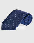 ABELARD SILK TIE - ROYAL