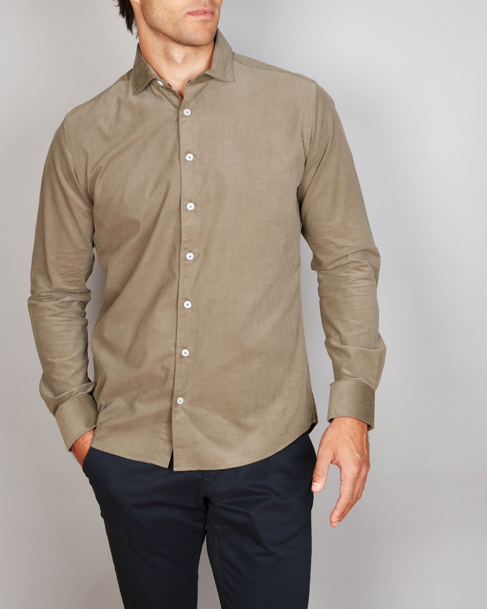 BABY CORDUROY SHIRT SLIM FIT