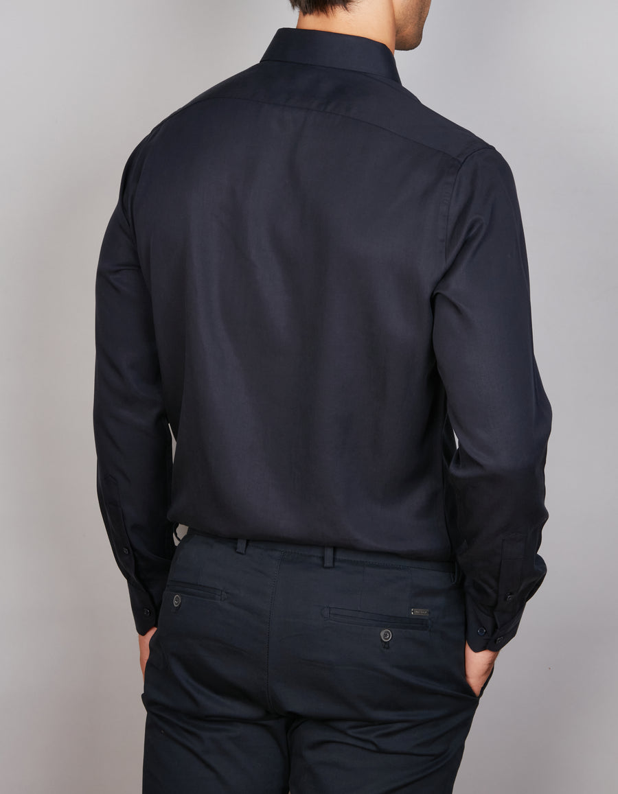 PURE TENCEL TWILL SHIRT SLIM FIT