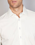 WOOL BLEND TWILL SHIRT SLIM FIT