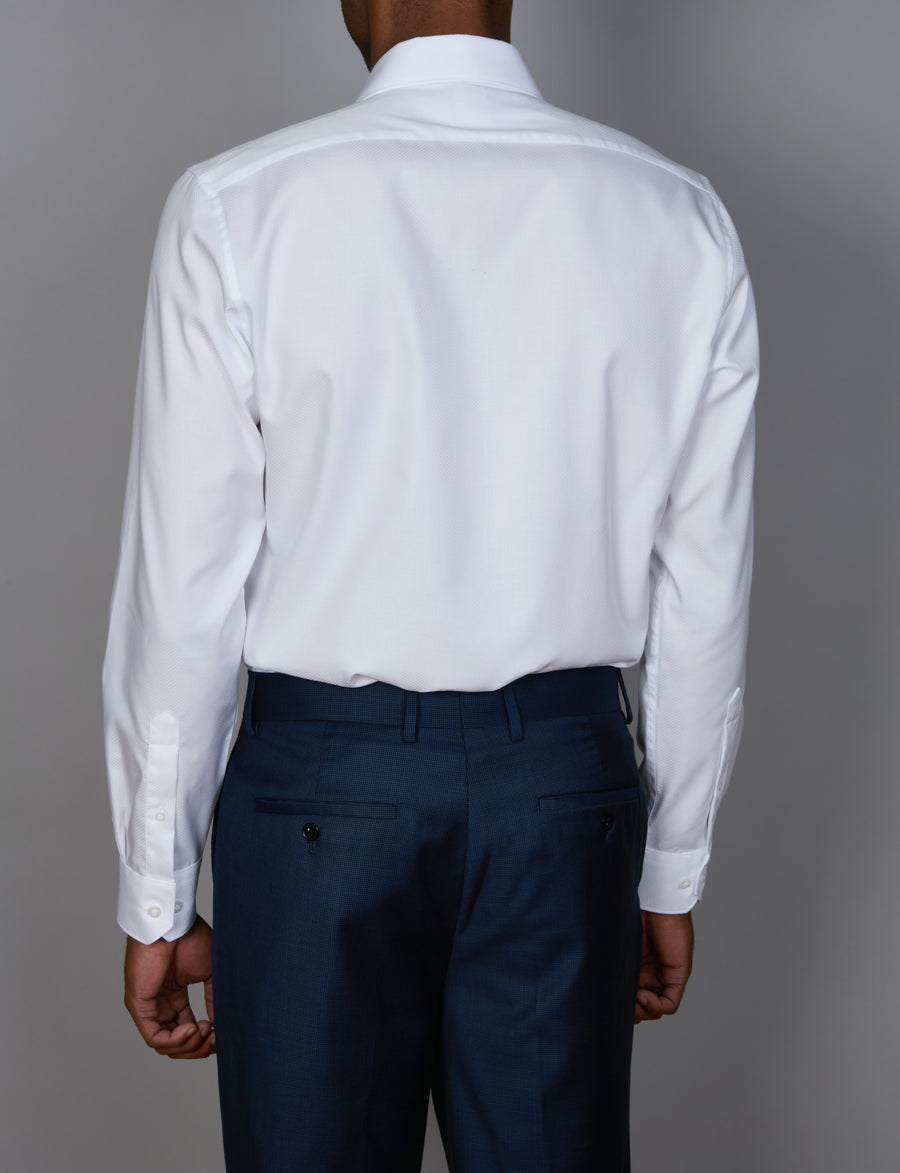 Cetana Micro-Check Slim Fit Shirt