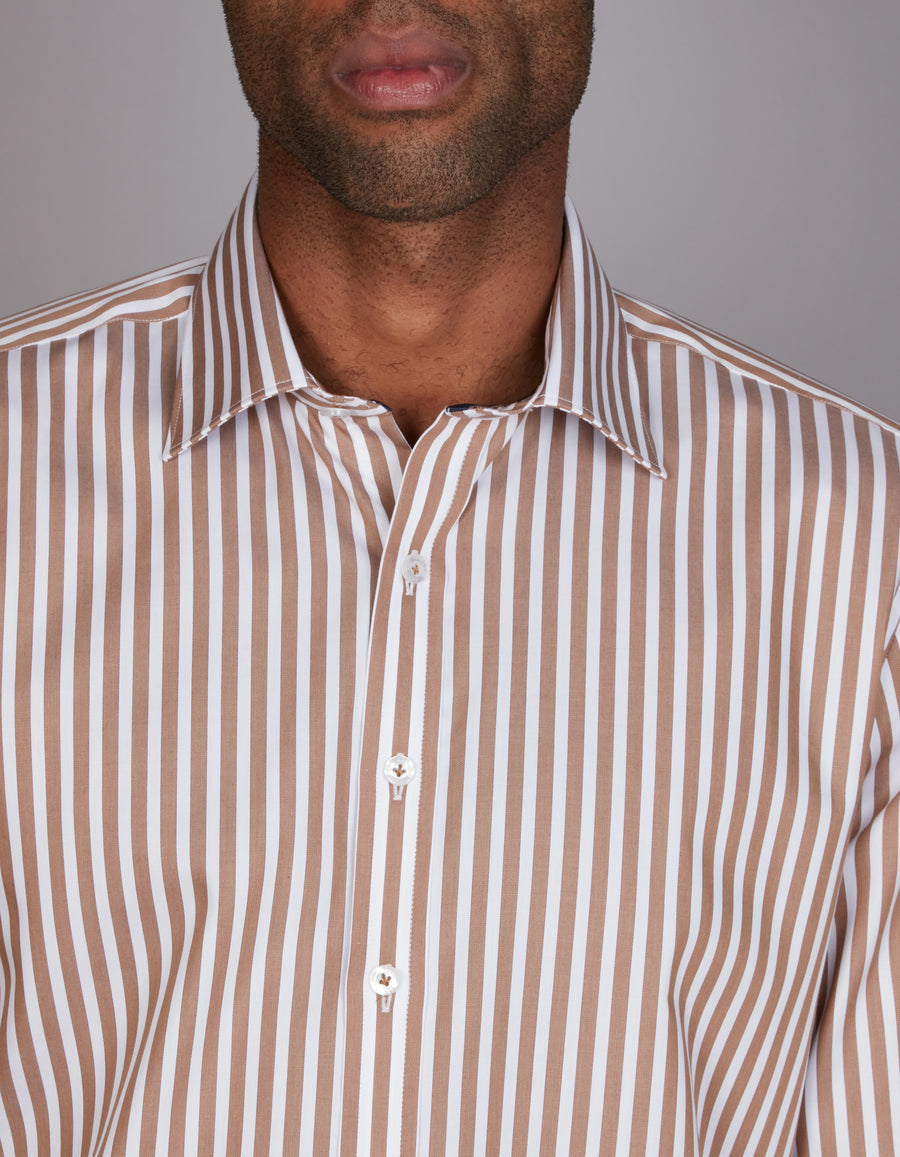 Fiorenze Fine Stripe Slim Fit Shirt