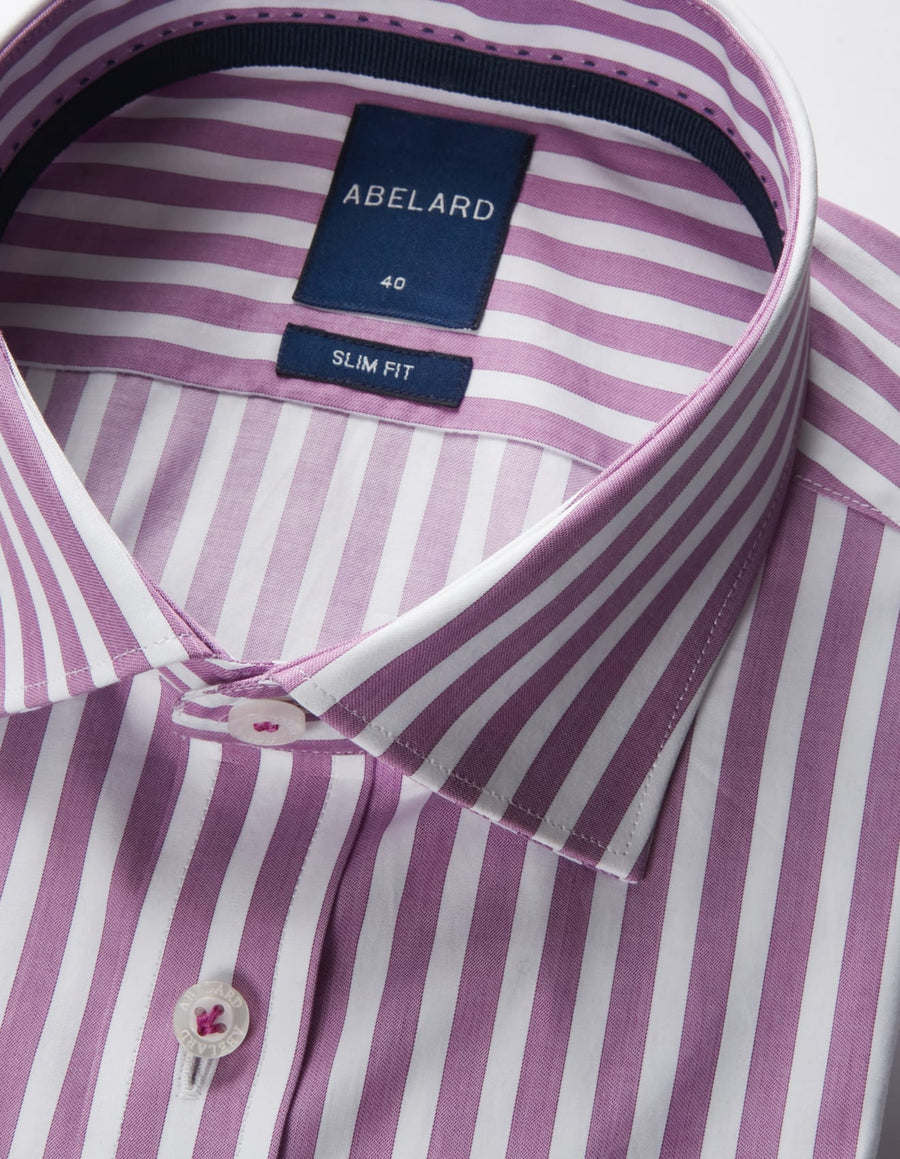 FIORENZE FINE STRIPE SLIM FIT SHIRT