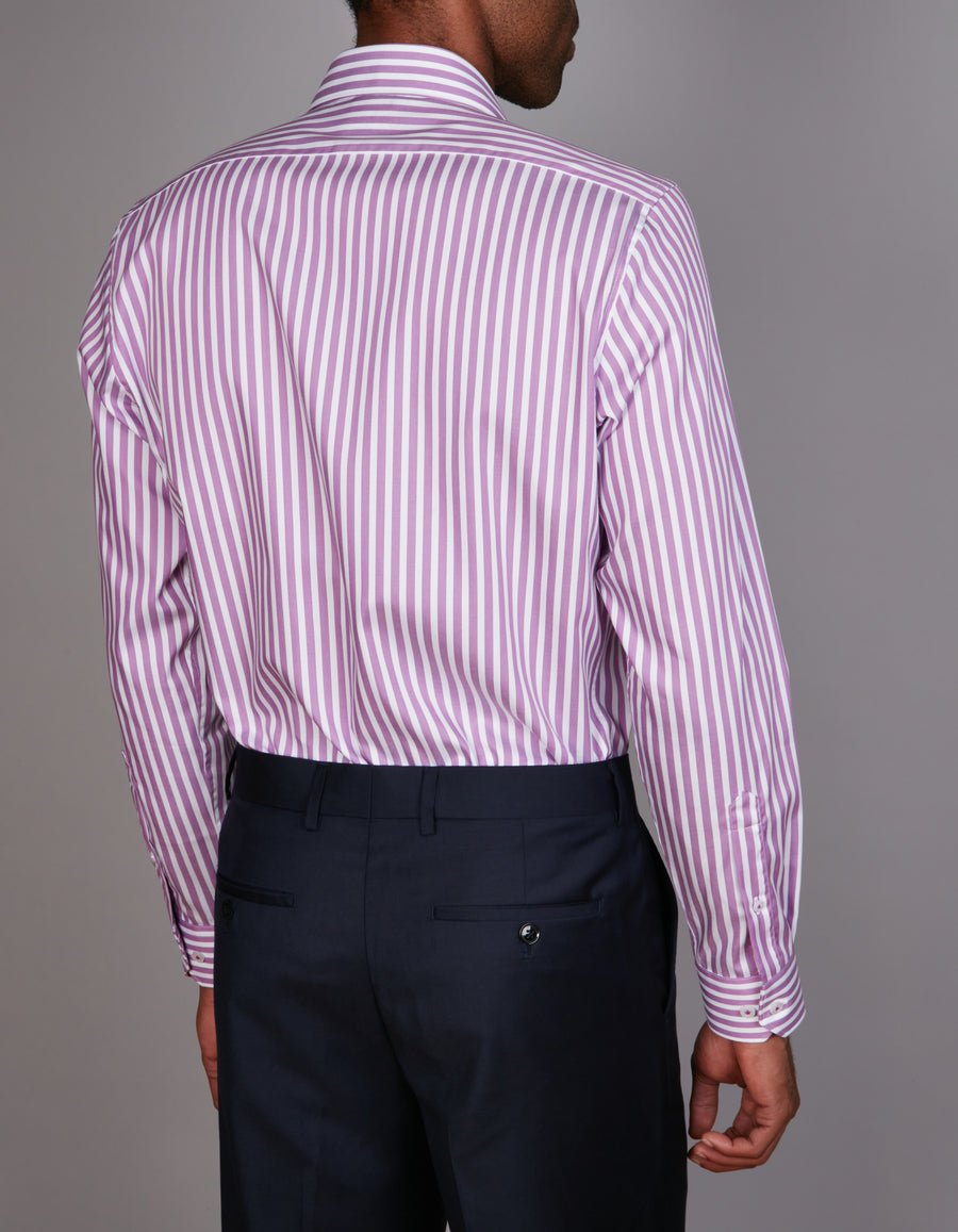 FIORENZE FINE STRIPE SLIM FIT SHIRT