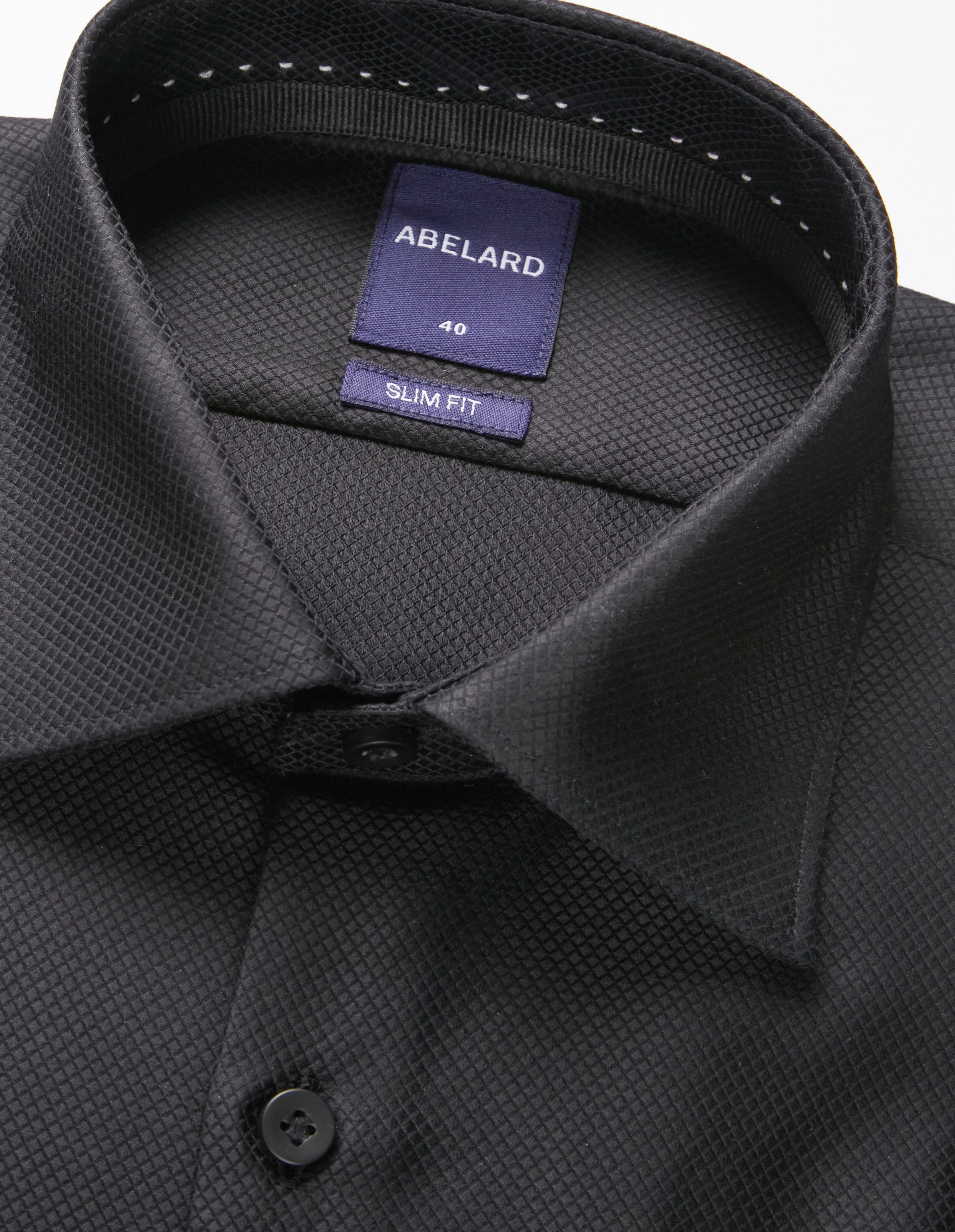 BOTTONE NERO EVENING SLIM FIT SHIRT
