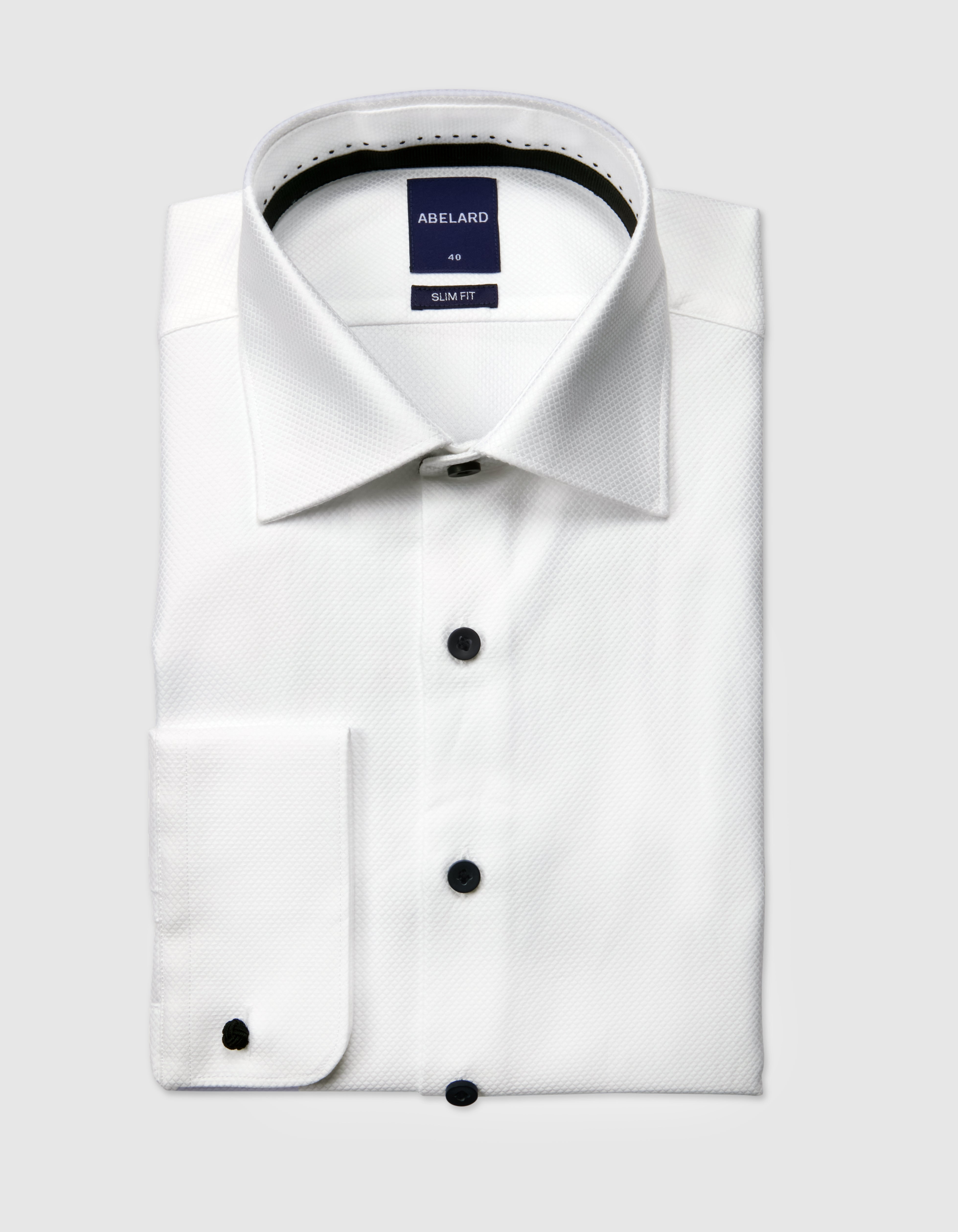 BOTTONE NERO EVENING SLIM FIT SHIRT