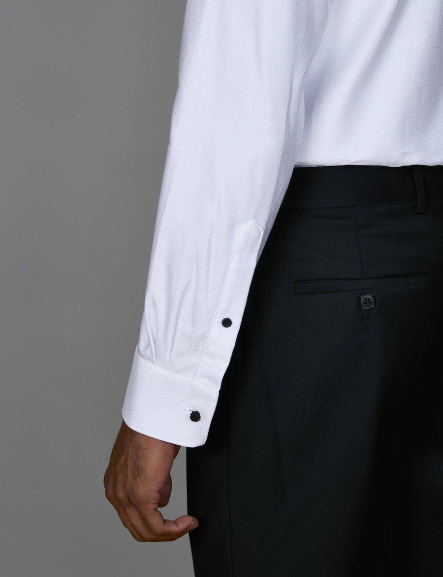 BOTTONE NERO EVENING SLIM FIT SHIRT