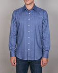 Pagani Peached Herringbone Slim Fit Shirt