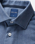 PAGANI PEACHED HERRINGBONE SLIM FIT SHIRT