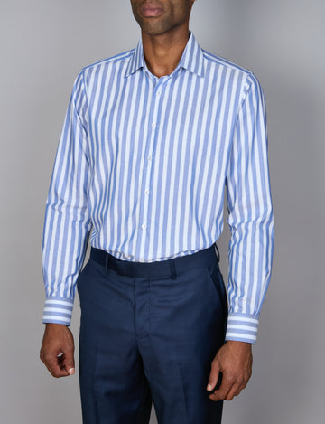 Treviso Melange Stripe Slim fit Shirt