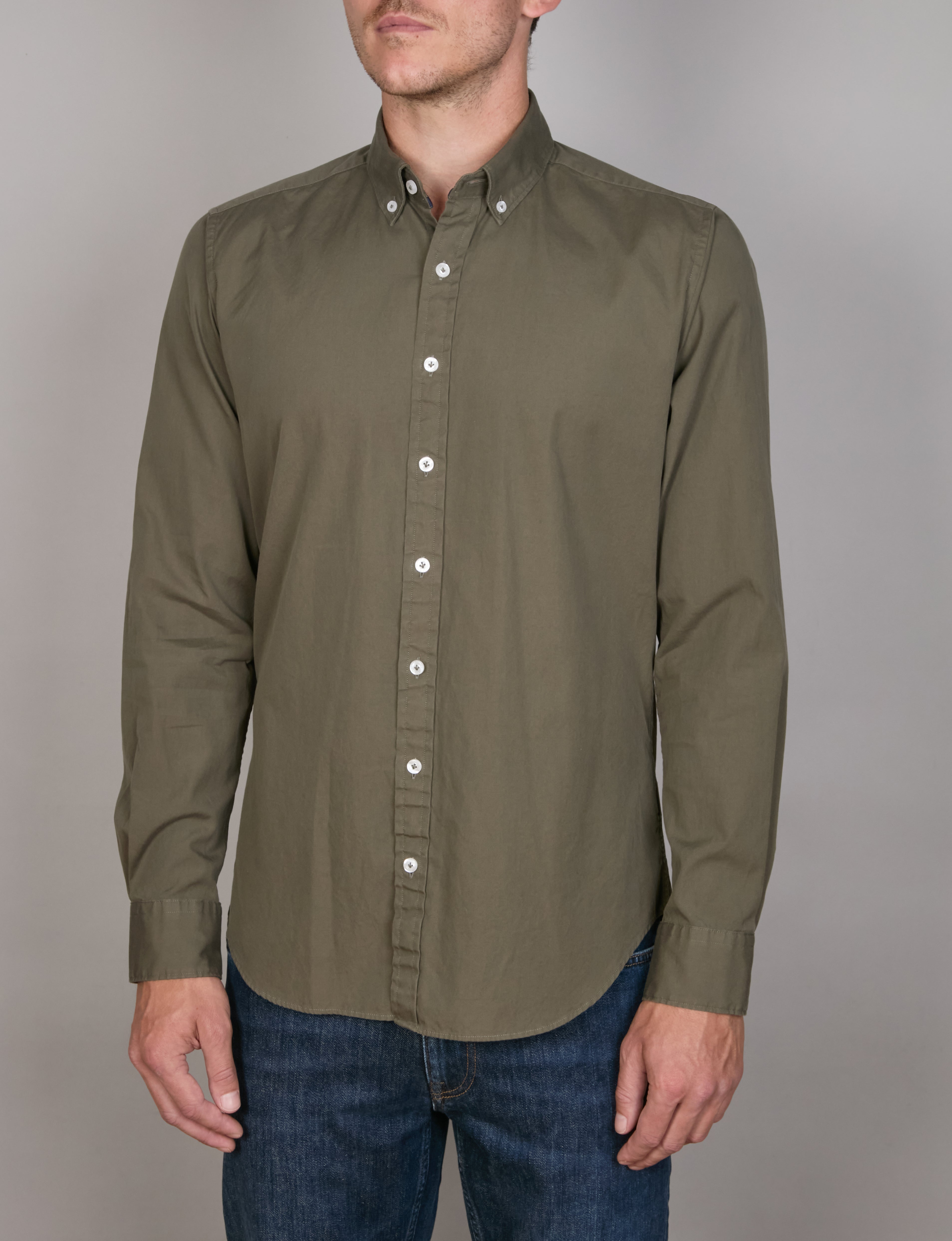 2 PLY ORTONO WASHED OXFORD SLIM FIT SHIRT