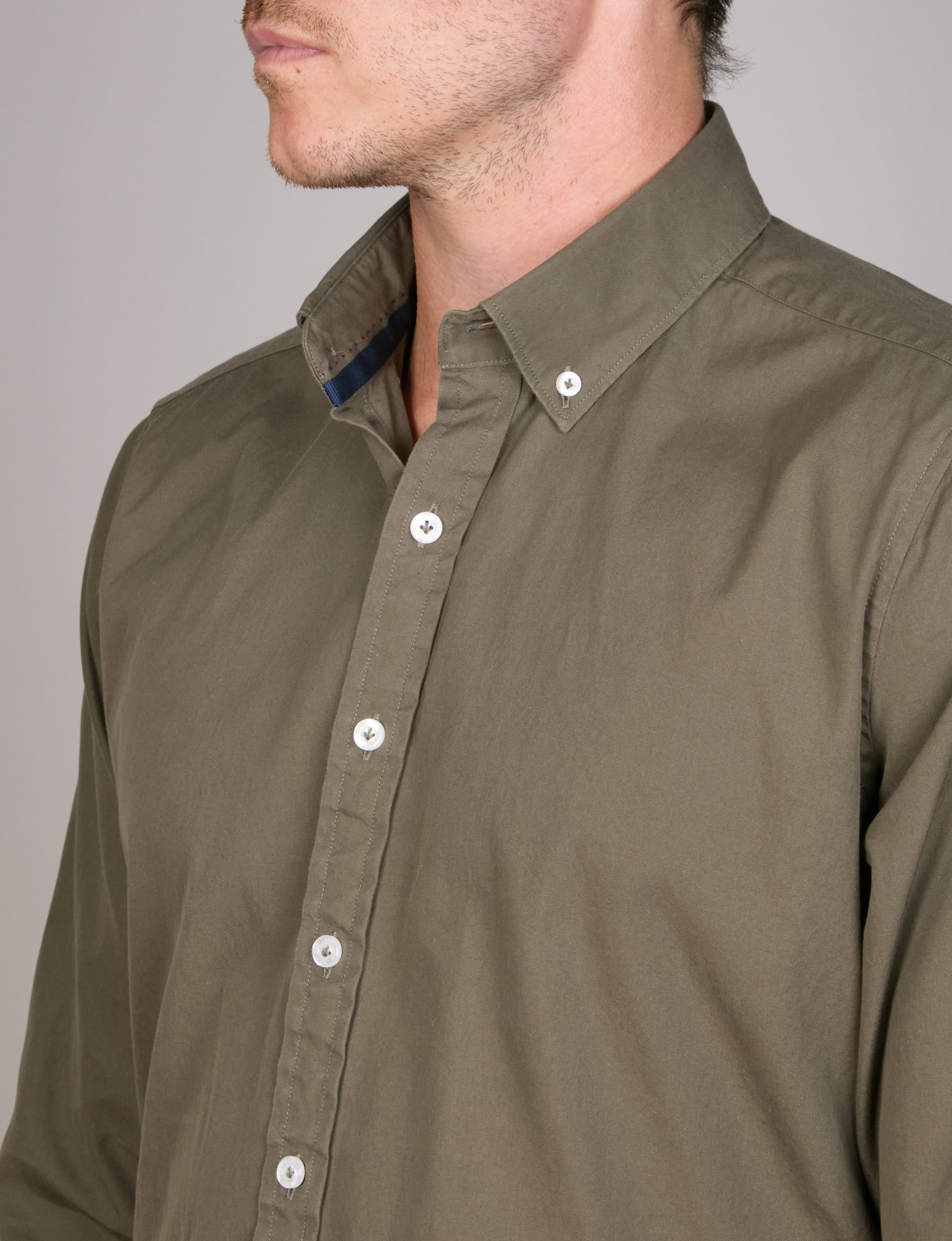 2 PLY ORTONO WASHED OXFORD SLIM FIT SHIRT