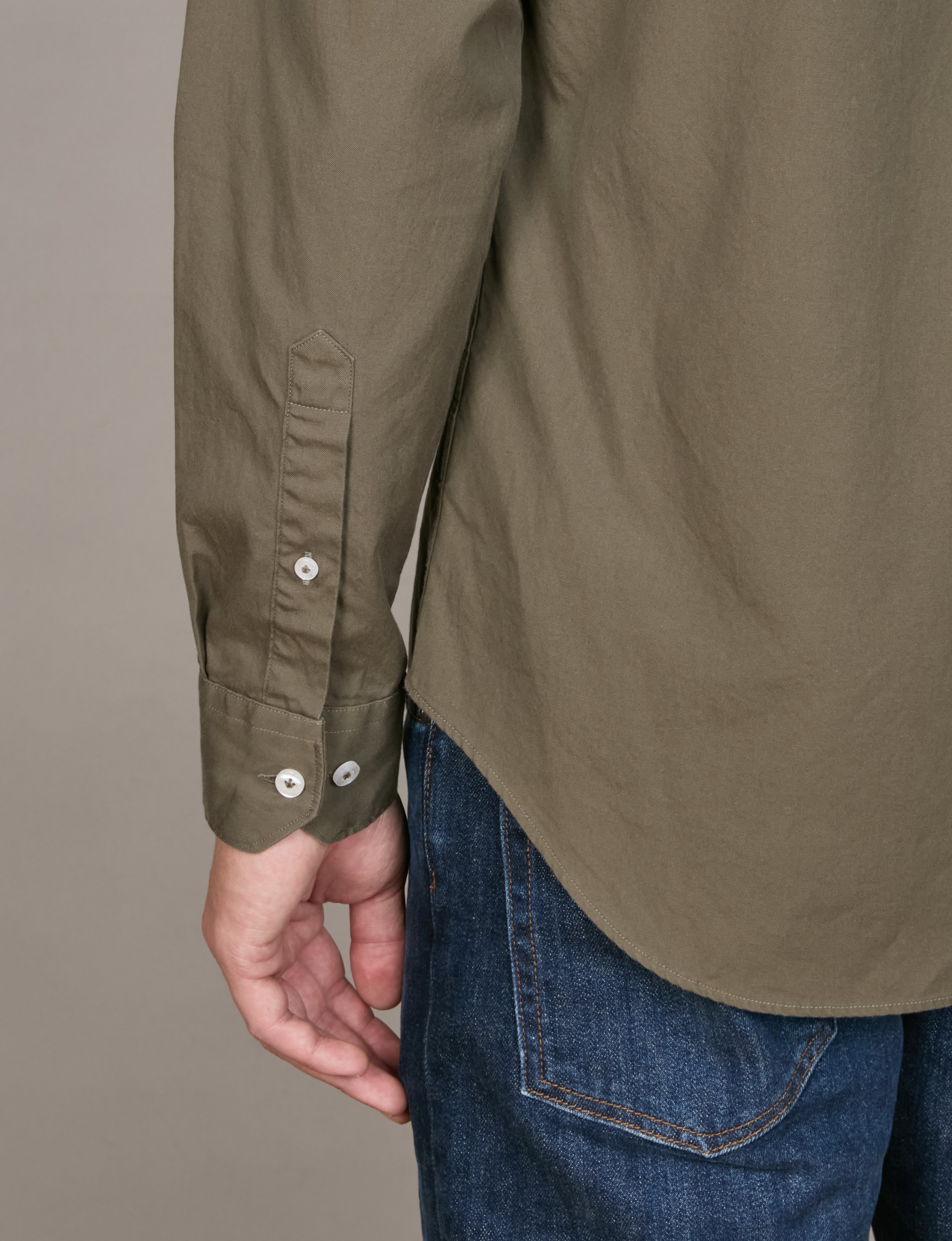 2 PLY ORTONO WASHED OXFORD SLIM FIT SHIRT