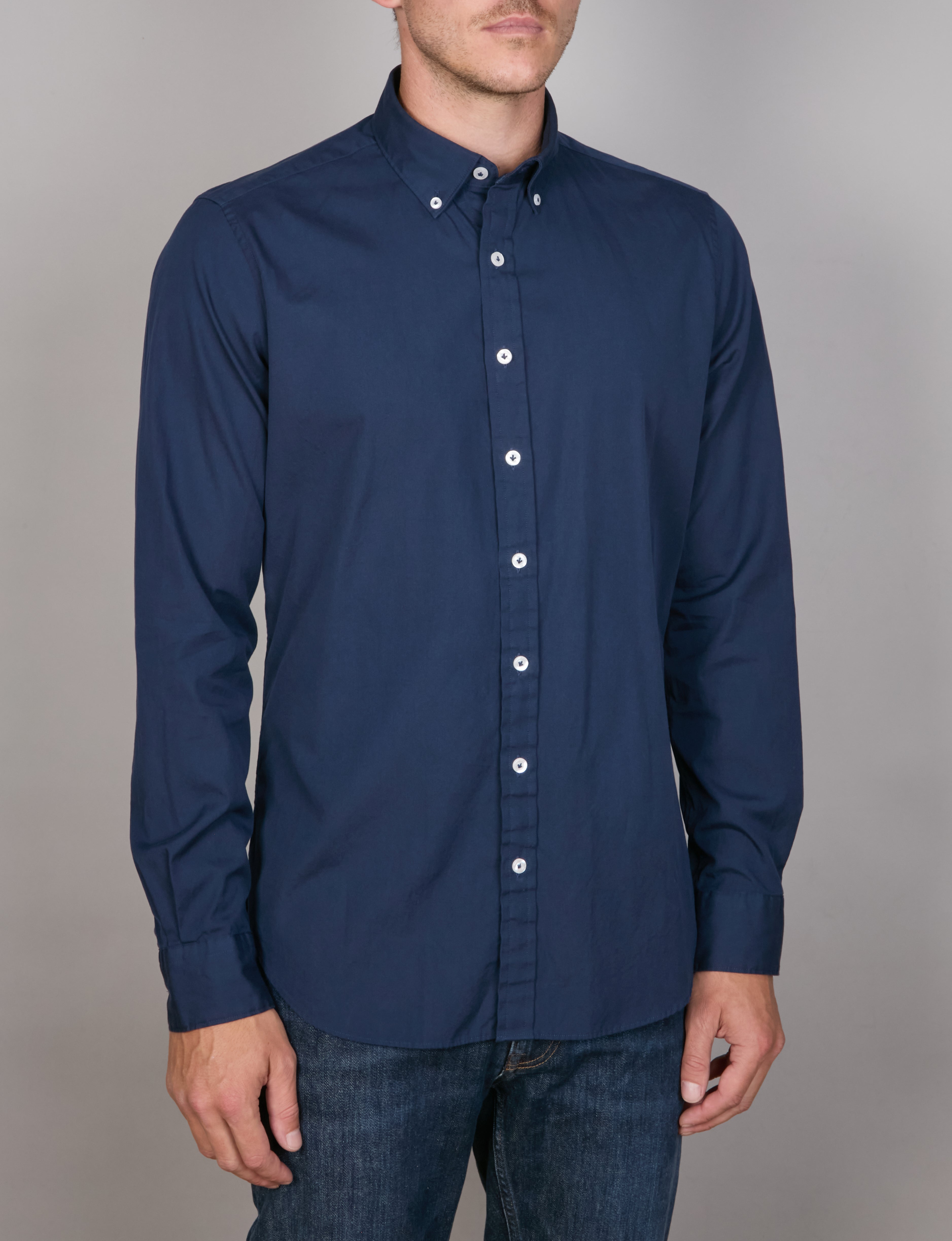 2 PLY ORTONO WASHED OXFORD SLIM FIT SHIRT