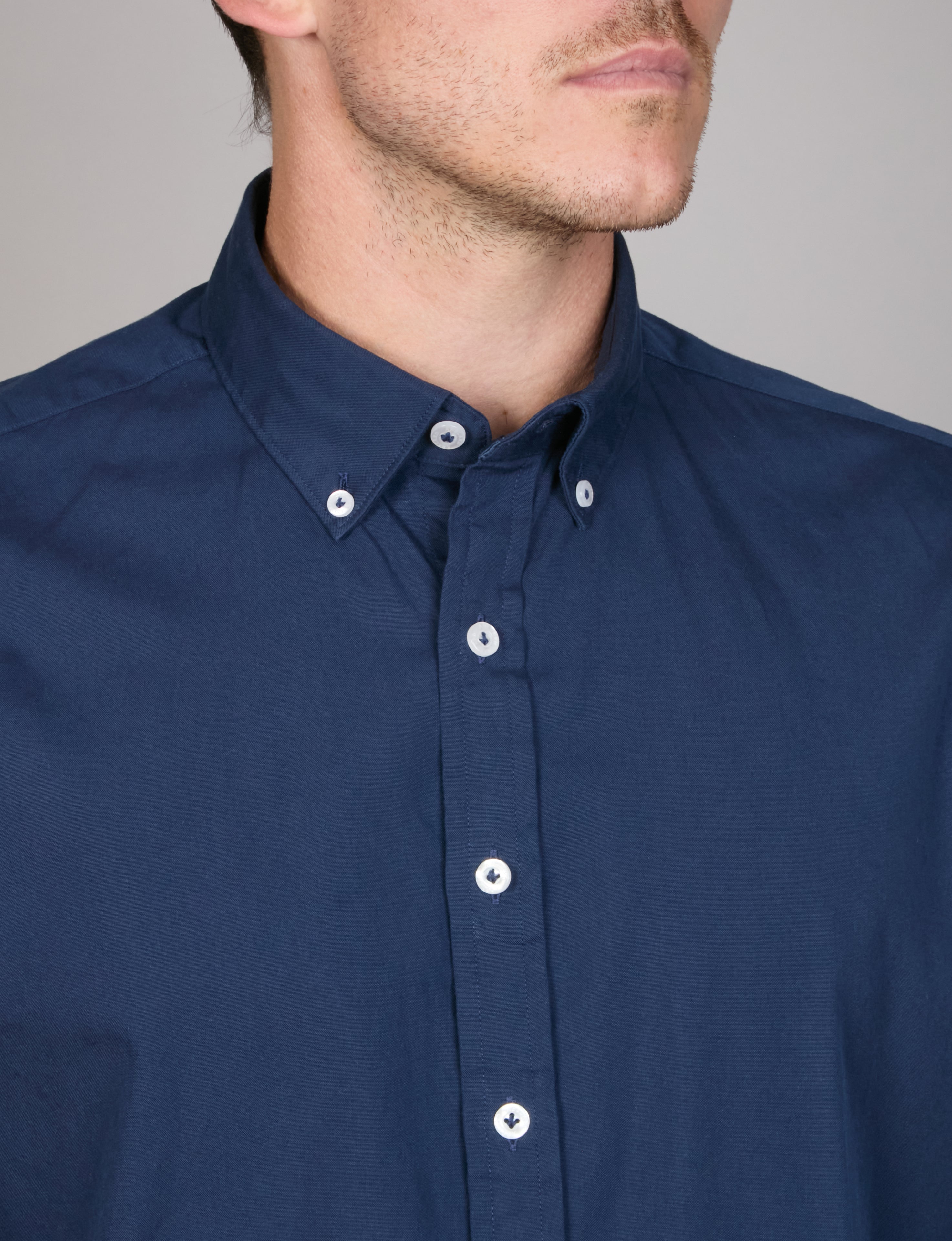 2 PLY ORTONO WASHED OXFORD SLIM FIT SHIRT