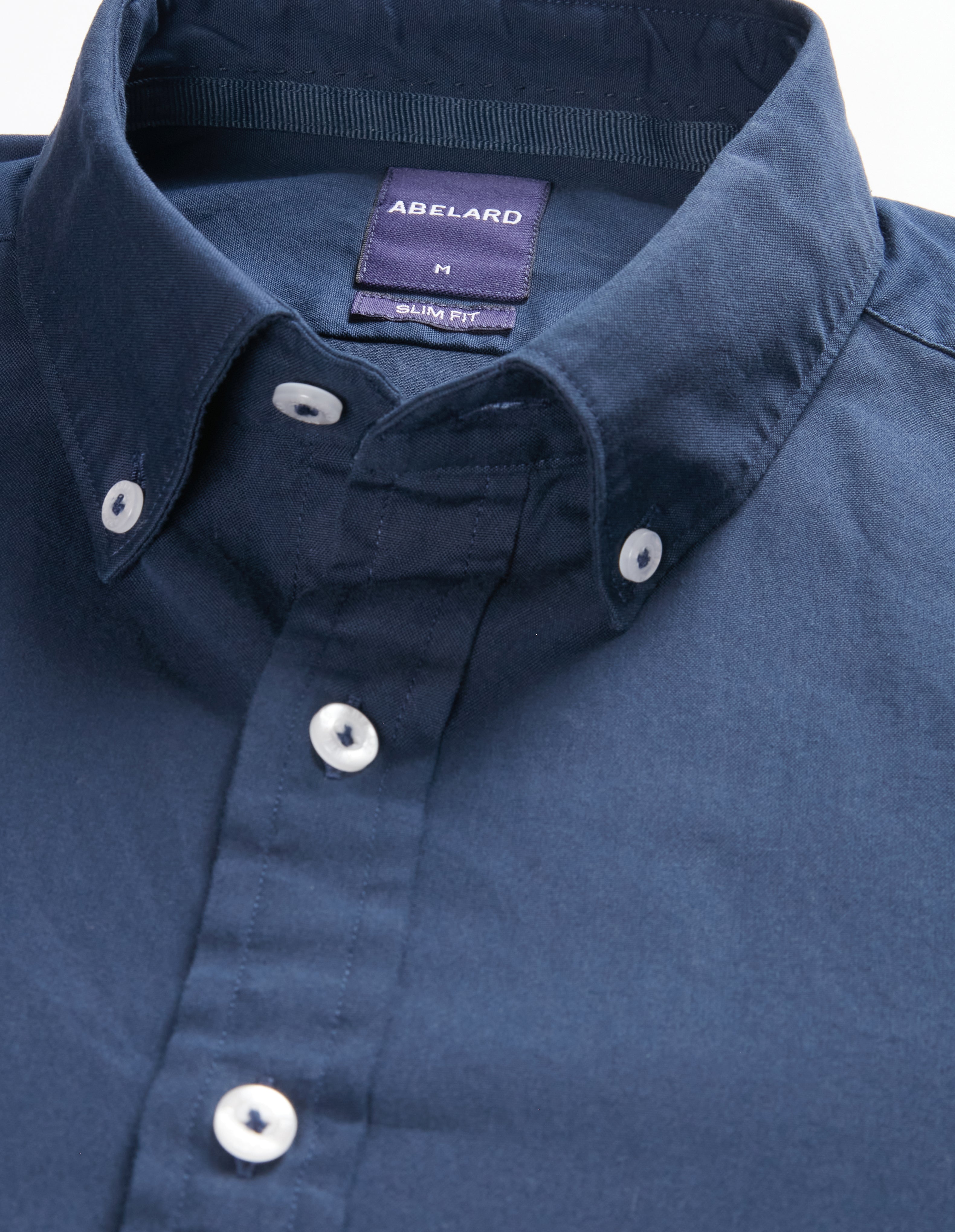 2 PLY ORTONO WASHED OXFORD SLIM FIT SHIRT