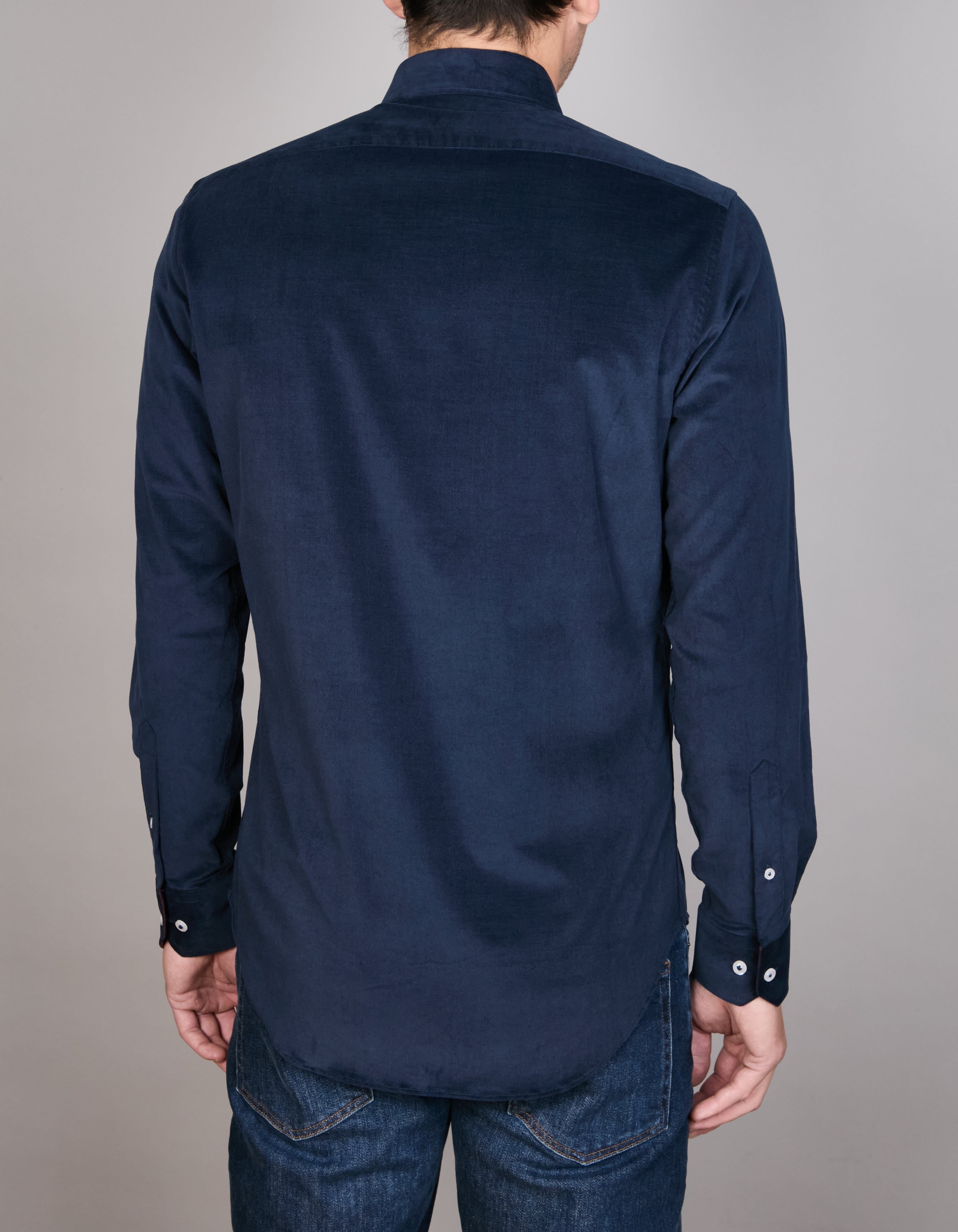 FINE STRETCH BABY CORD SLIM FIT SHIRT