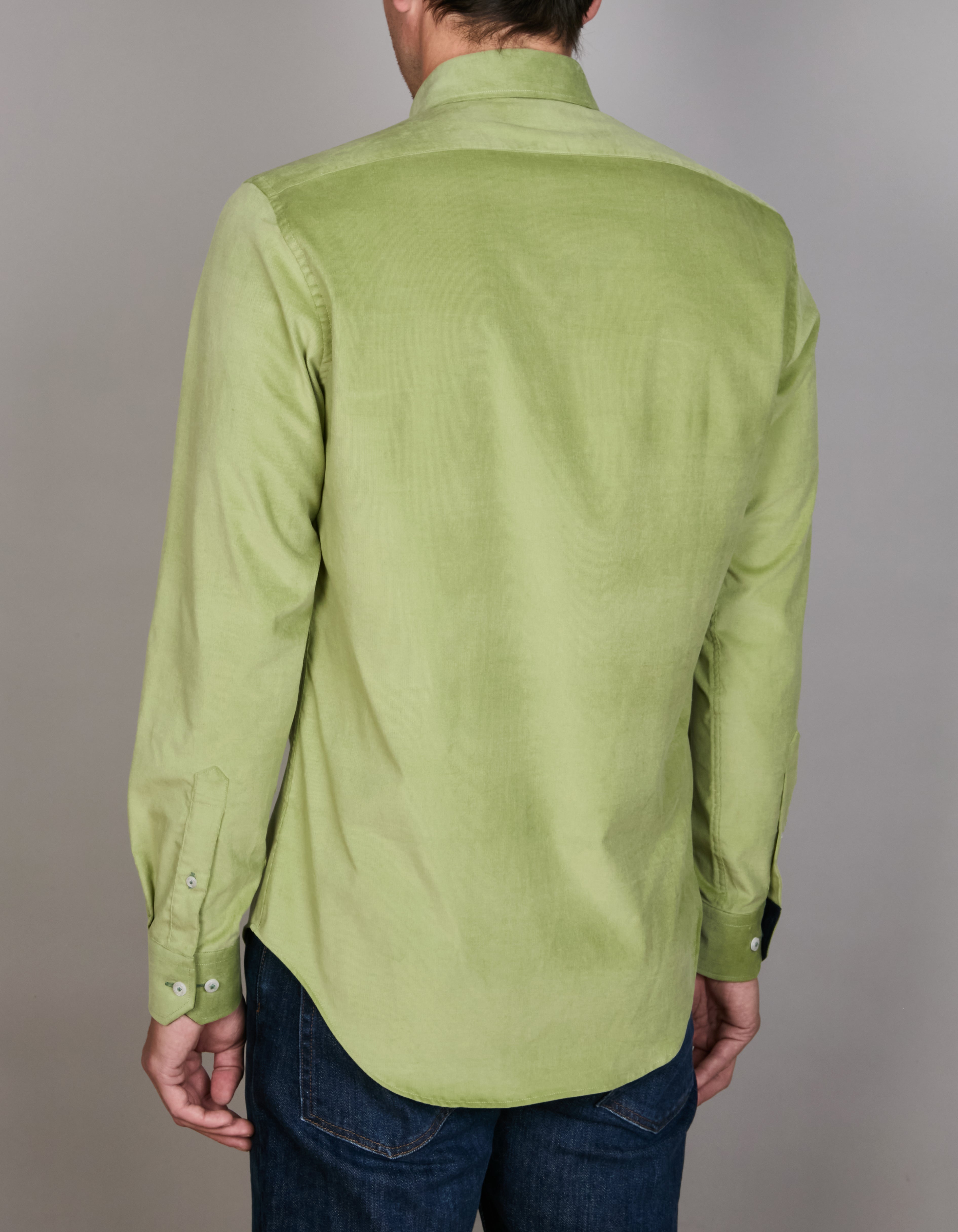 FINE STRETCH BABY CORD SLIM FIT SHIRT