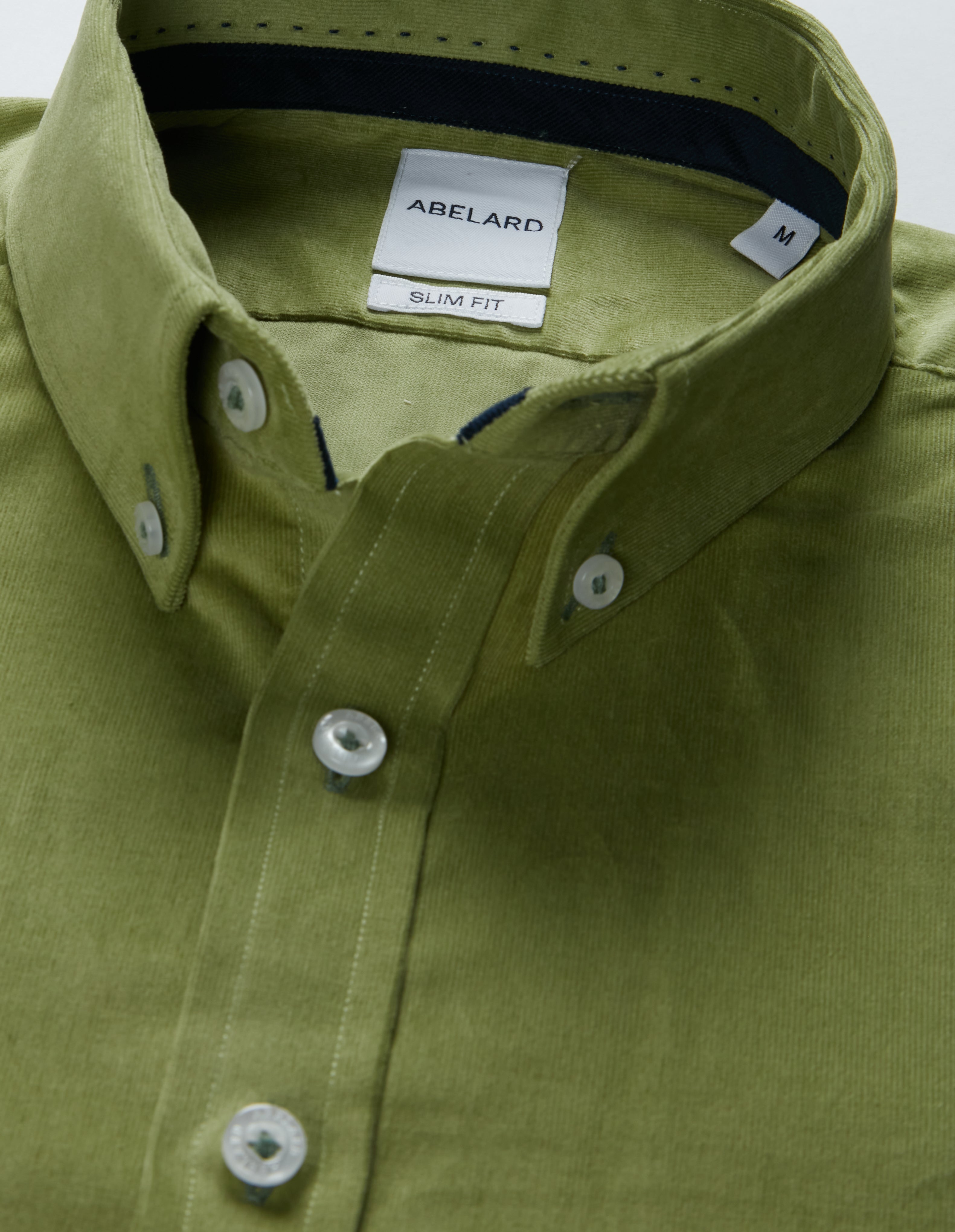 FINE STRETCH BABY CORD SLIM FIT SHIRT