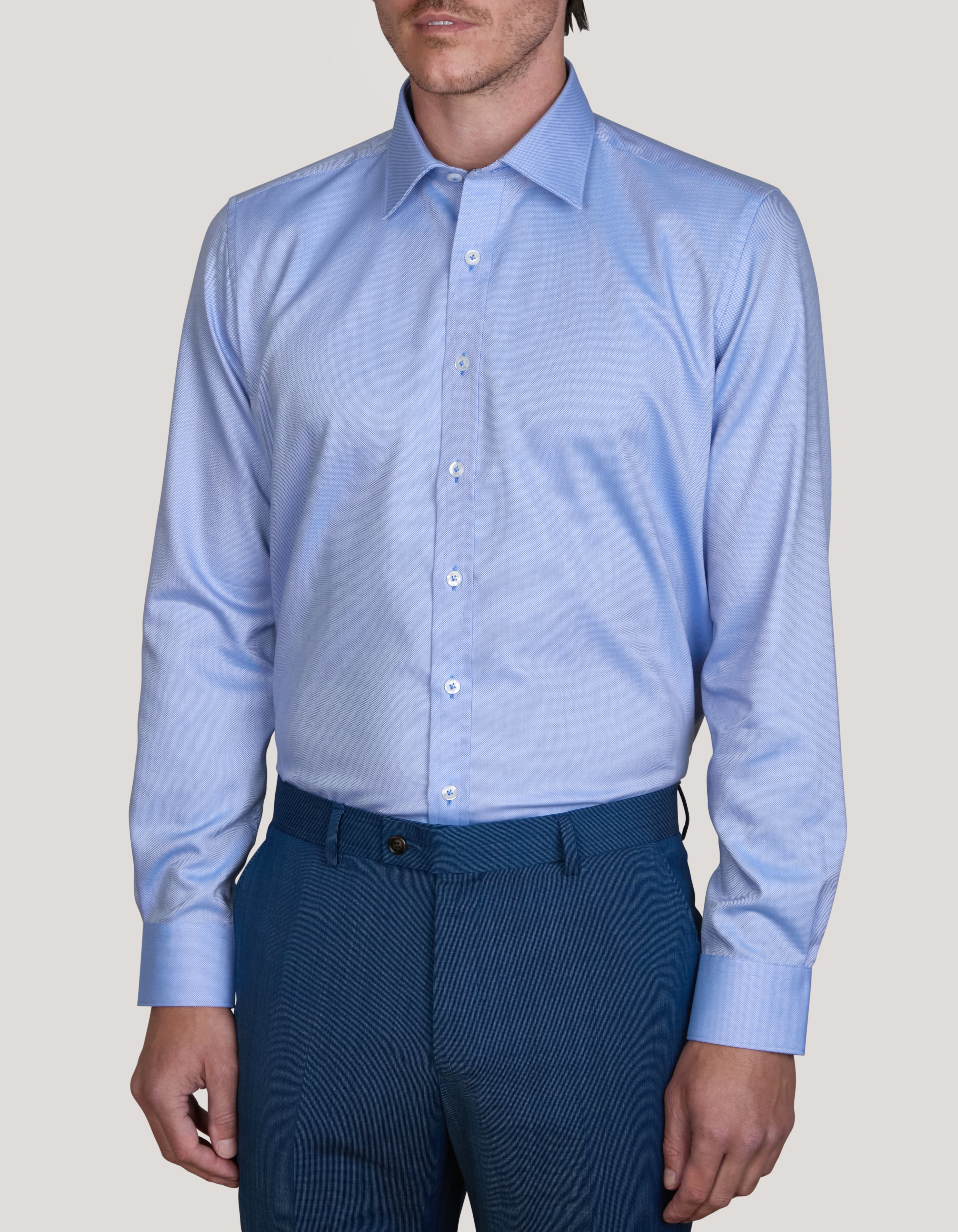 RUMERLO ROYAL OXFORD SLIM FIT SHIRT