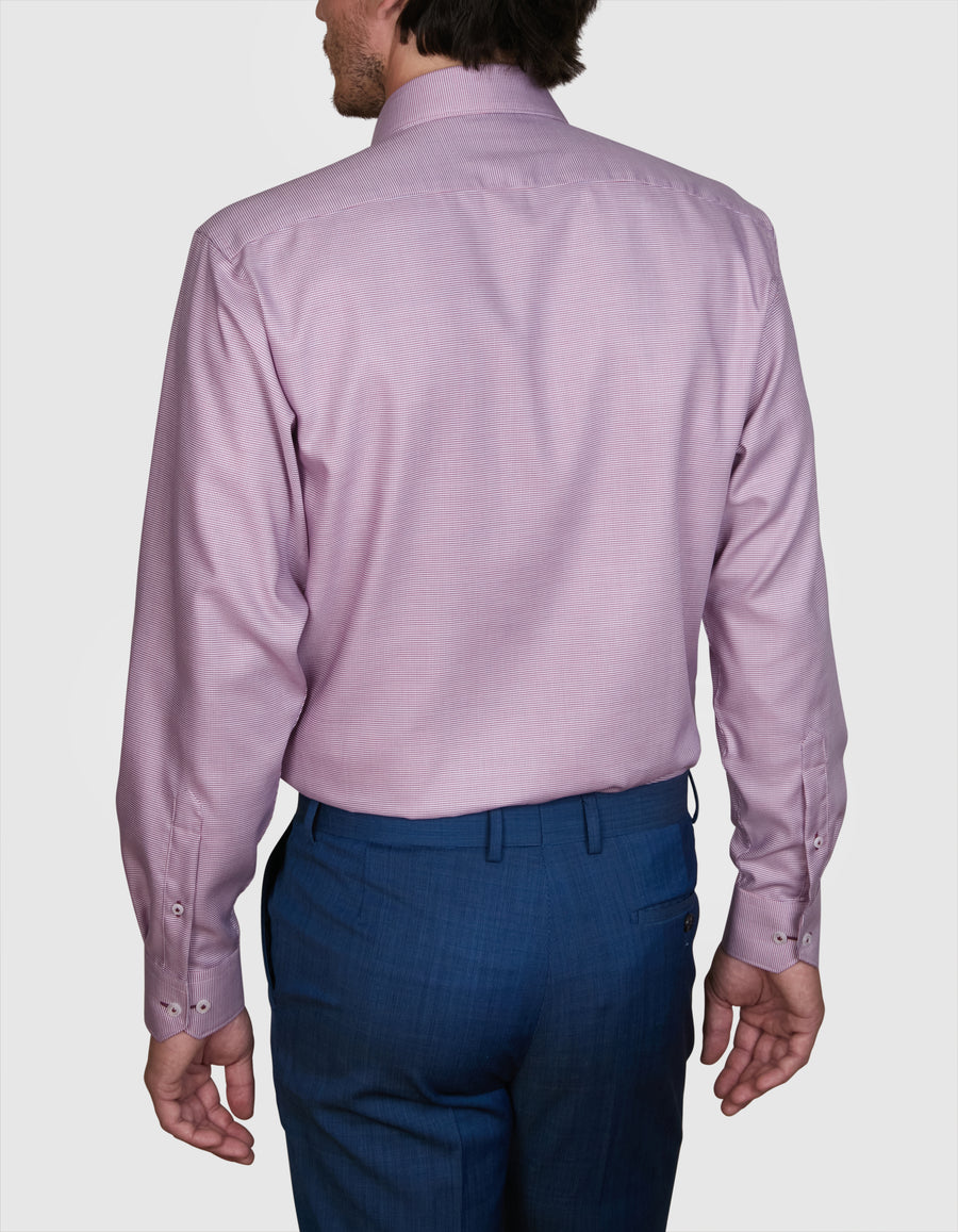 PIAGGI PUPPYTOOTH TWILL CLASSIC FIT SHIRT