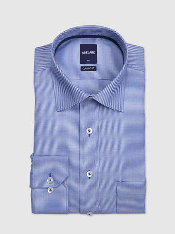 PIAGGI PUPPYTOOTH TWILL CLASSIC FIT SHIRT