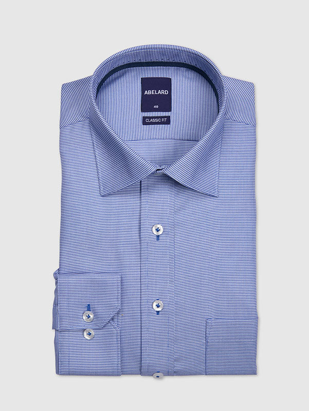 PIAGGI PUPPYTOOTH TWILL CLASSIC FIT SHIRT