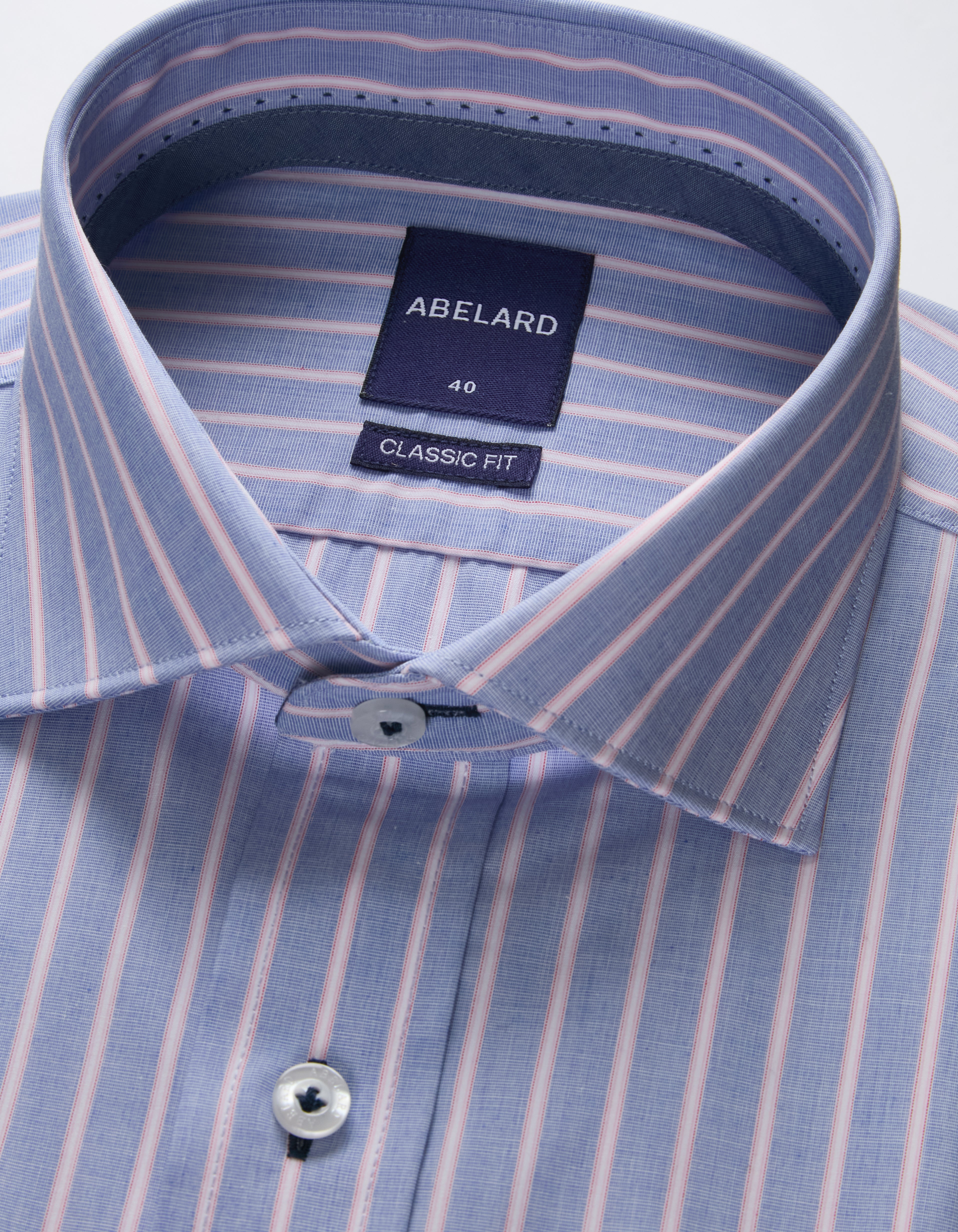 FALORIA FIL A FIL STRIPE CLASSIC FIT SHIRT