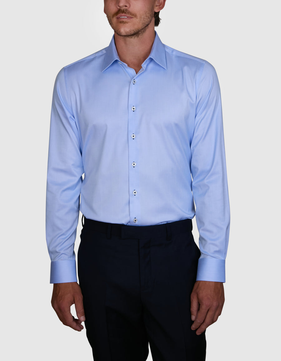 BAMBOO TENCEL TWILL SLIM FIT SHIRT