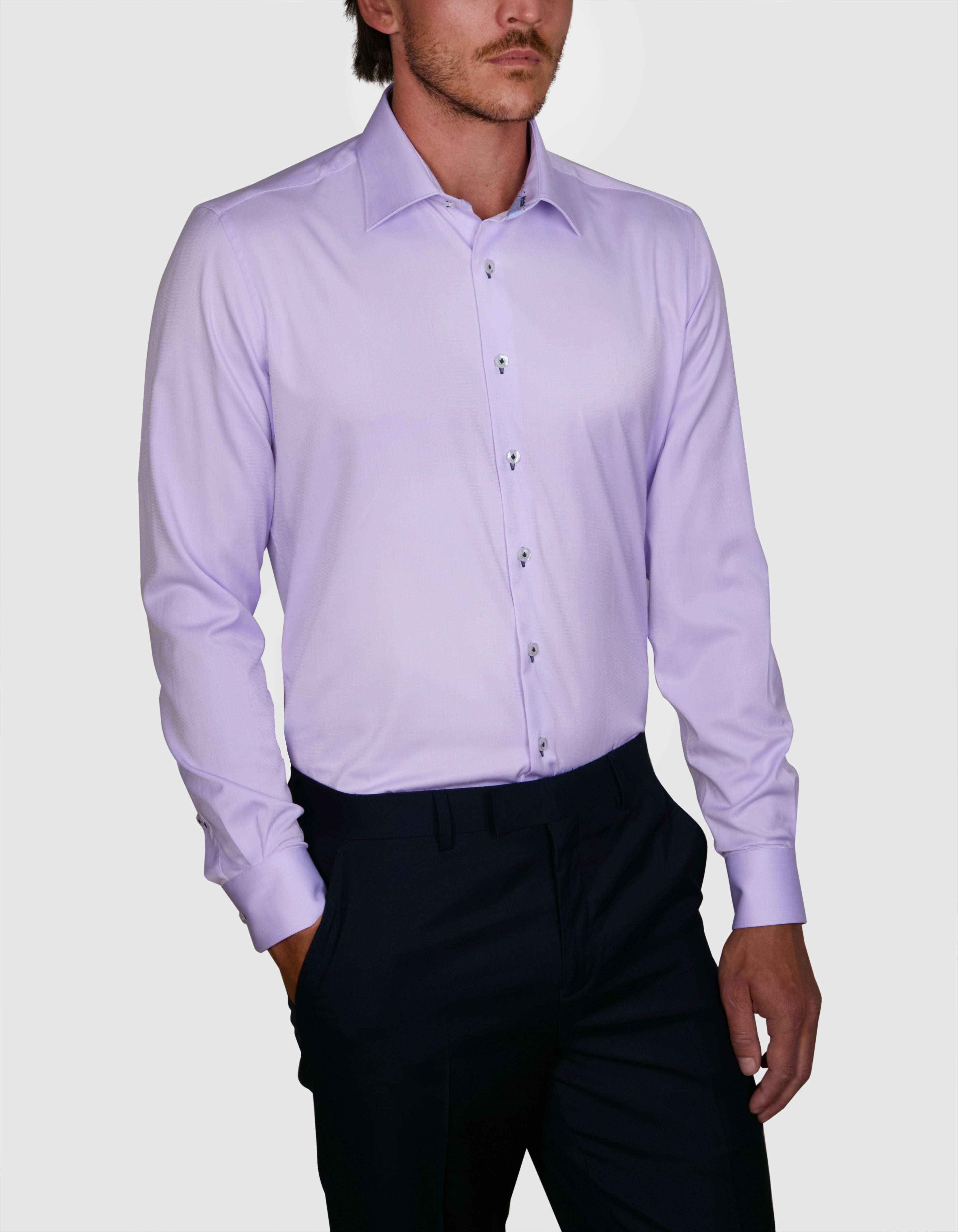 BAMBOO TENCEL TWILL SLIM FIT SHIRT