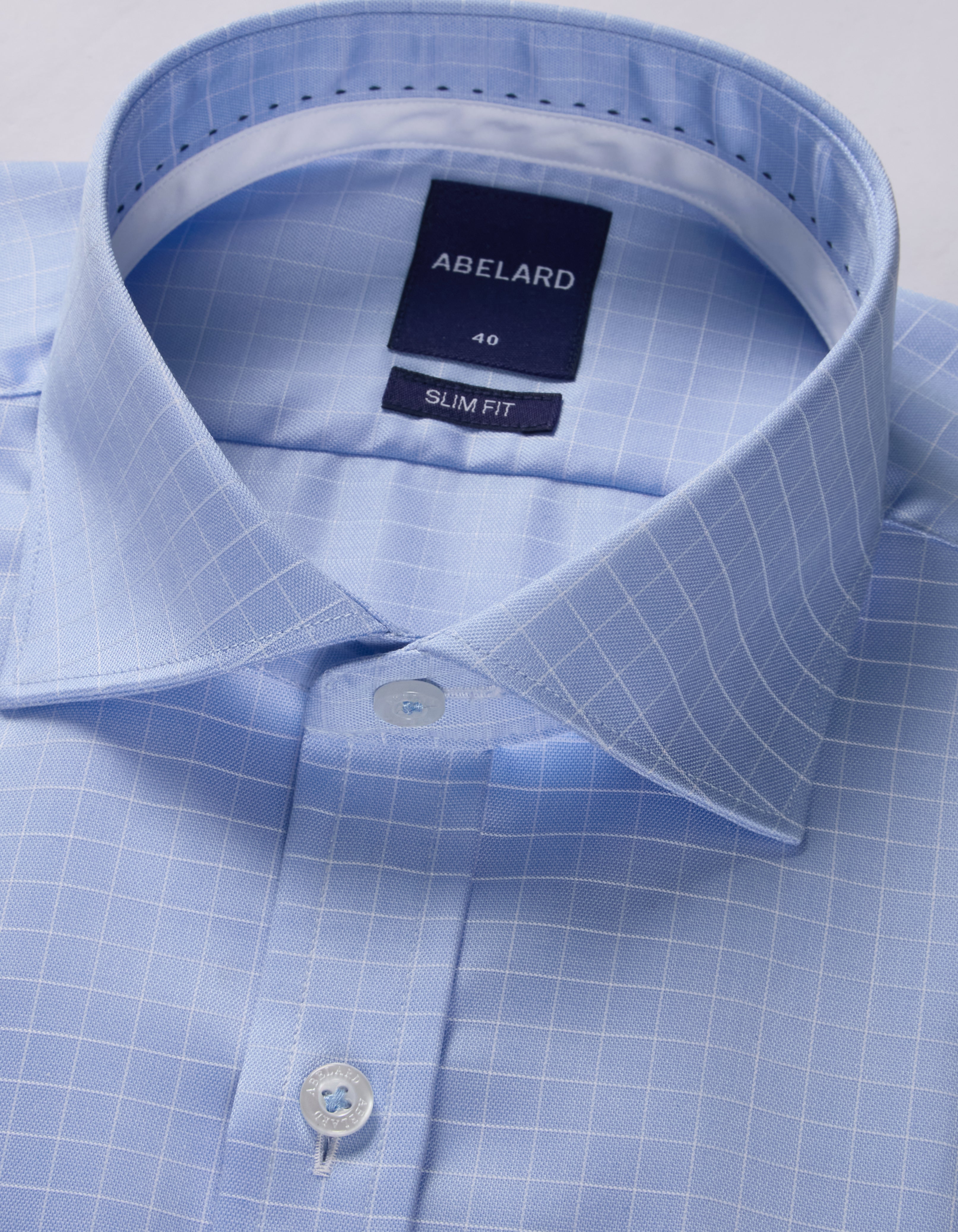 CRODA 2 PLY SUPERFINE CHECK SLIM FIT