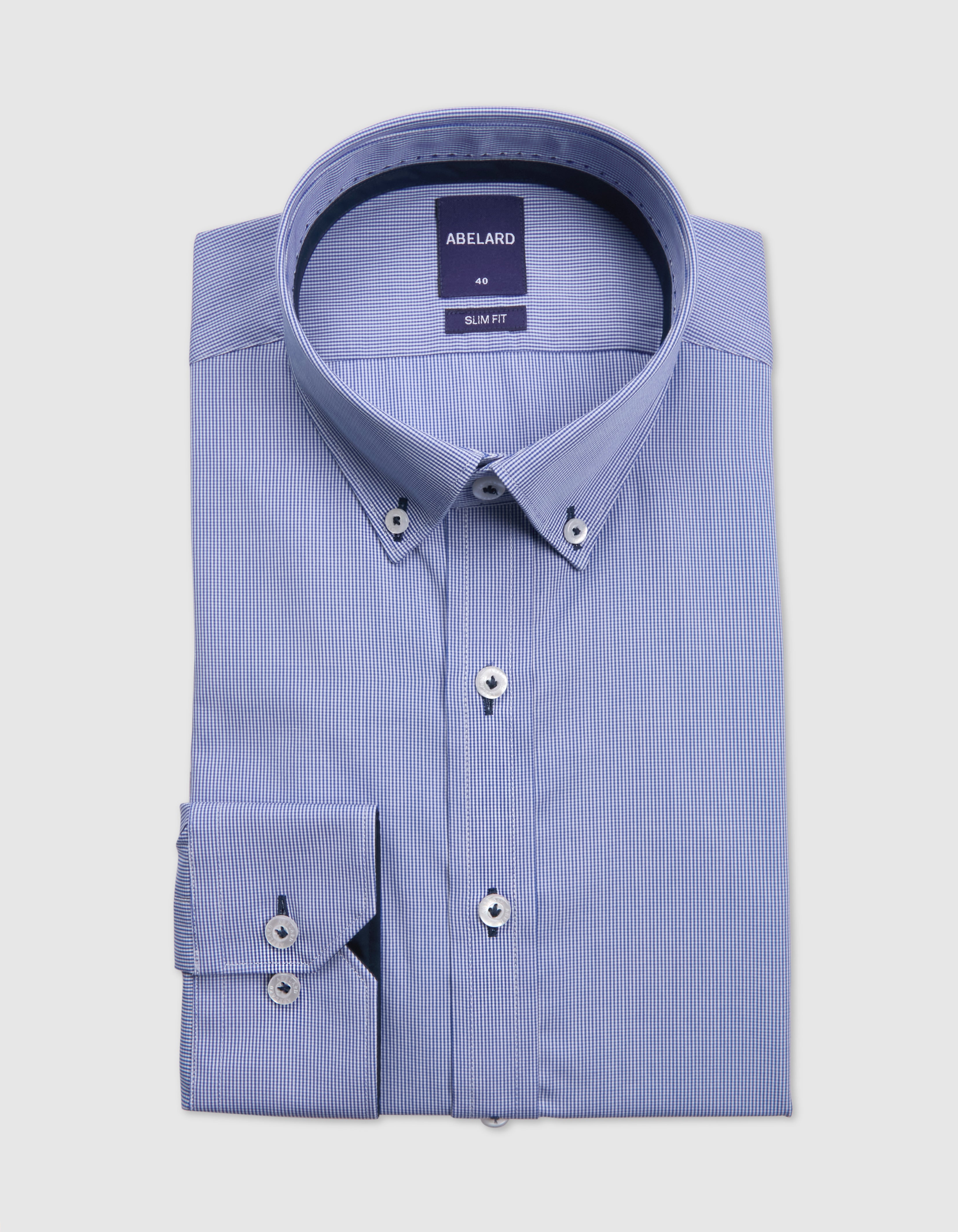 CHIAVE SUPERFINE MINI CHECK SLIM FIT