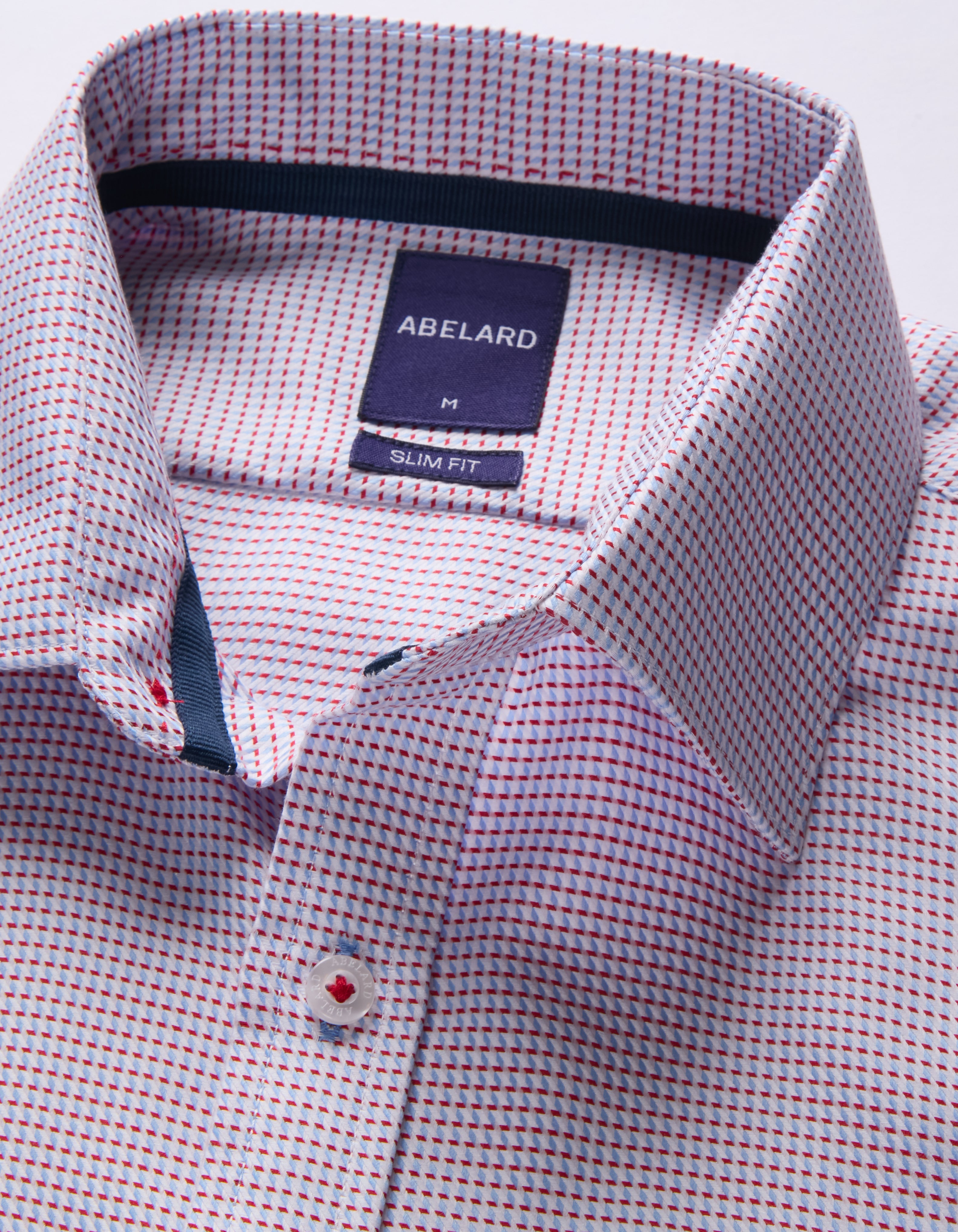 GRAND ZIG ZAG TWILL SLIM FIT SHIRT