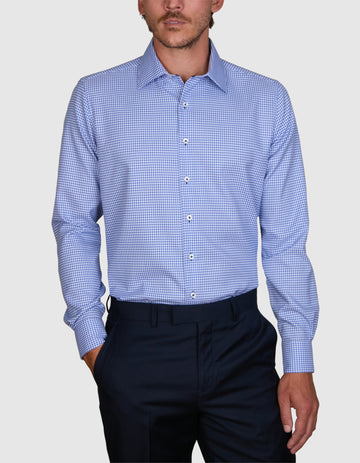 BOLZANO OXFORD CHECK SLIM FIT SHIRT