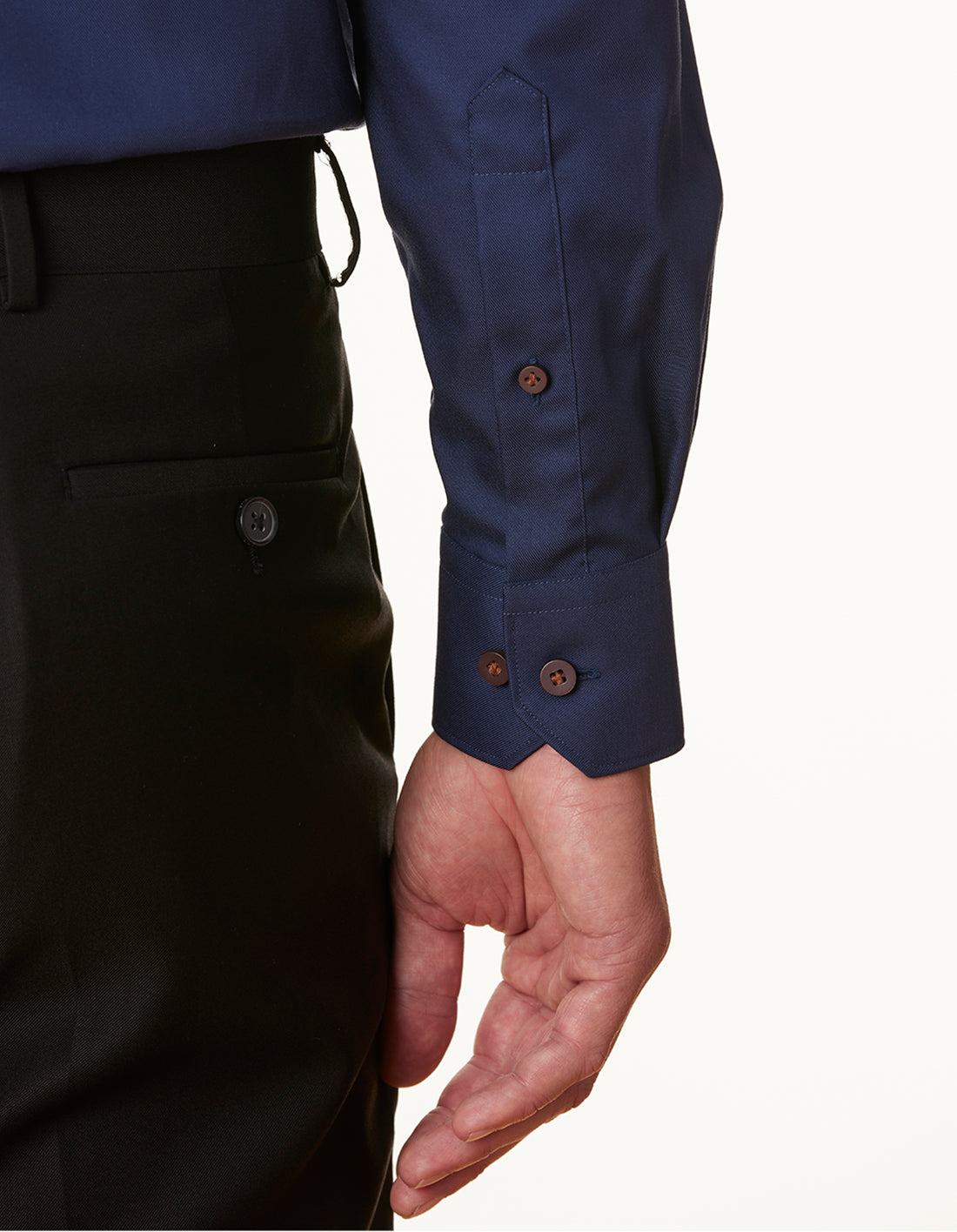 BOTTONE CIOCCOLATO CLASSIC FIT SHIRT